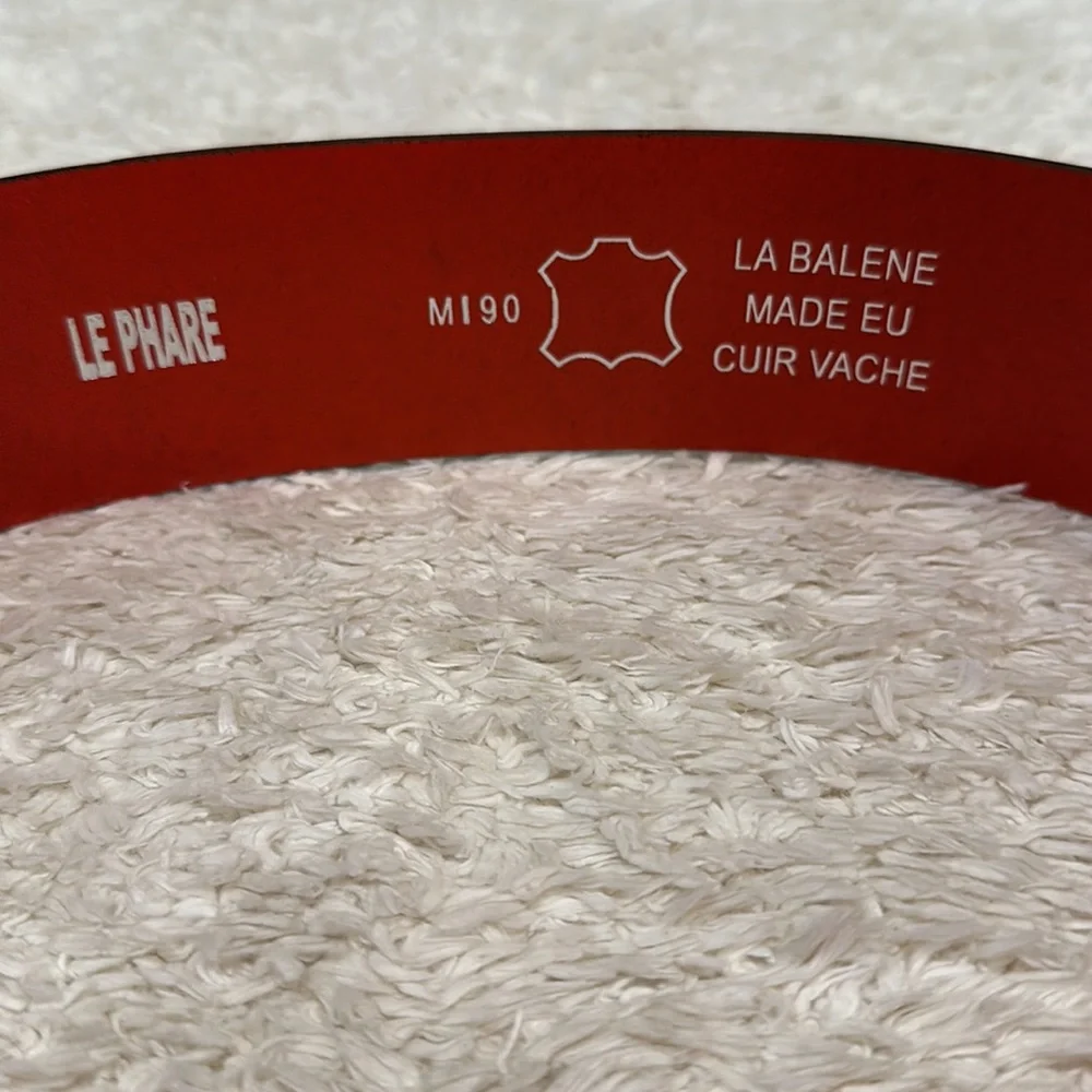 Le Phare Leather Belt